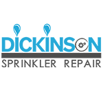 Dickinson sprinkler repair logo